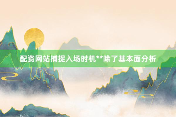 配资网站捕捉入场时机**除了基本面分析